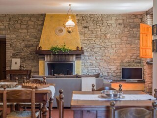 Casale San Francesco - wide living room