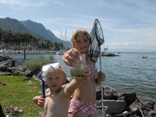 Lake Geneva close by