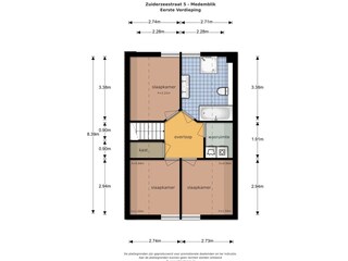 Vakantiehuis Medemblik Grondplan 40