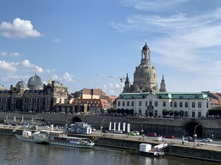 Blick zur Frauenkirche