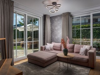 Sofa im Wohnzimmer
