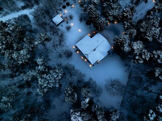 Villa Sommerfeld in Winter