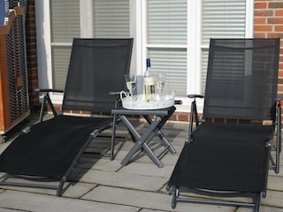Sonnenliegen zum Chillen