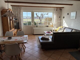 Wohnzimmer mit freiem Blick