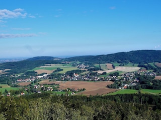 sanftes Bergland zum Wandern