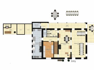 Villa Fermo (Stadt) Pianta del piano 34