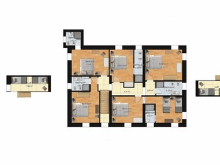 Villa Fermo (Stadt) Pianta del piano 35