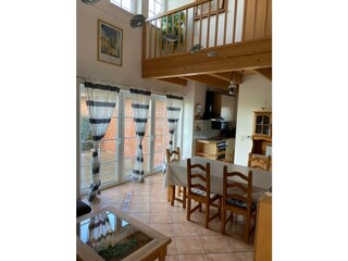 living room with gallery