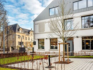 Blick auf das Apart Hotel vistay apartments