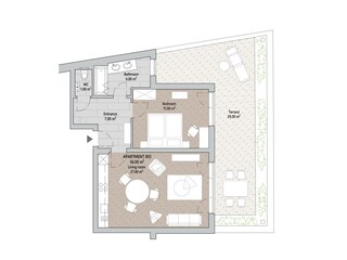 Appartement Luxemburg (Stadt) Plan d'étage 10