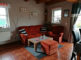 Ferienhaus Norddeich Wohnzimmer 8