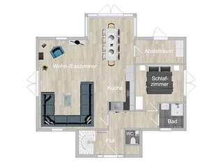 Casa per le vacanze Kamperland Pianta del piano 37