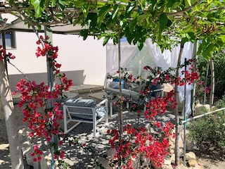 Wind geschützte ecke