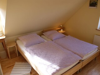 Schlafzimmer 2 im Obergeschoss