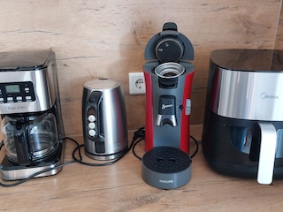 Reichlich Küchengeräte