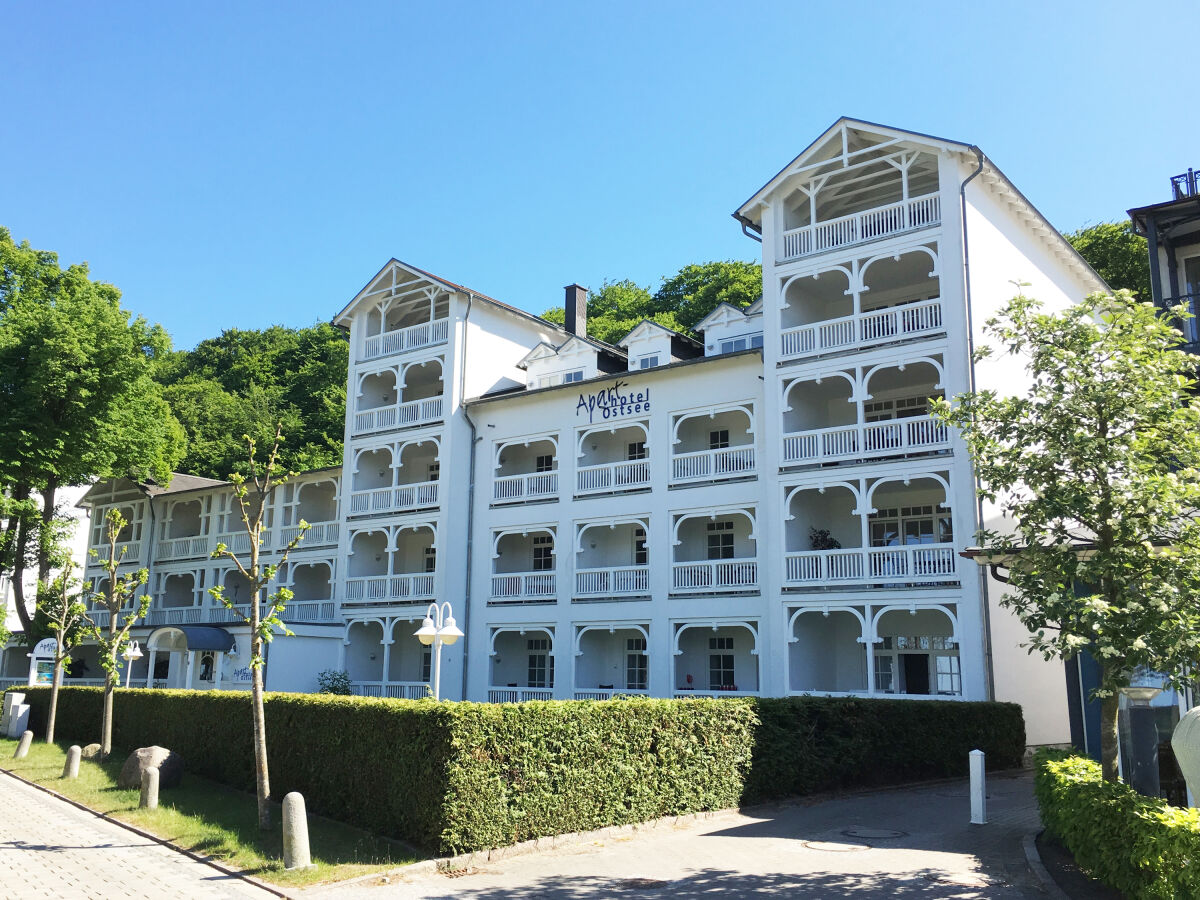 Das Apartmenthaus Ostsee in Binz.