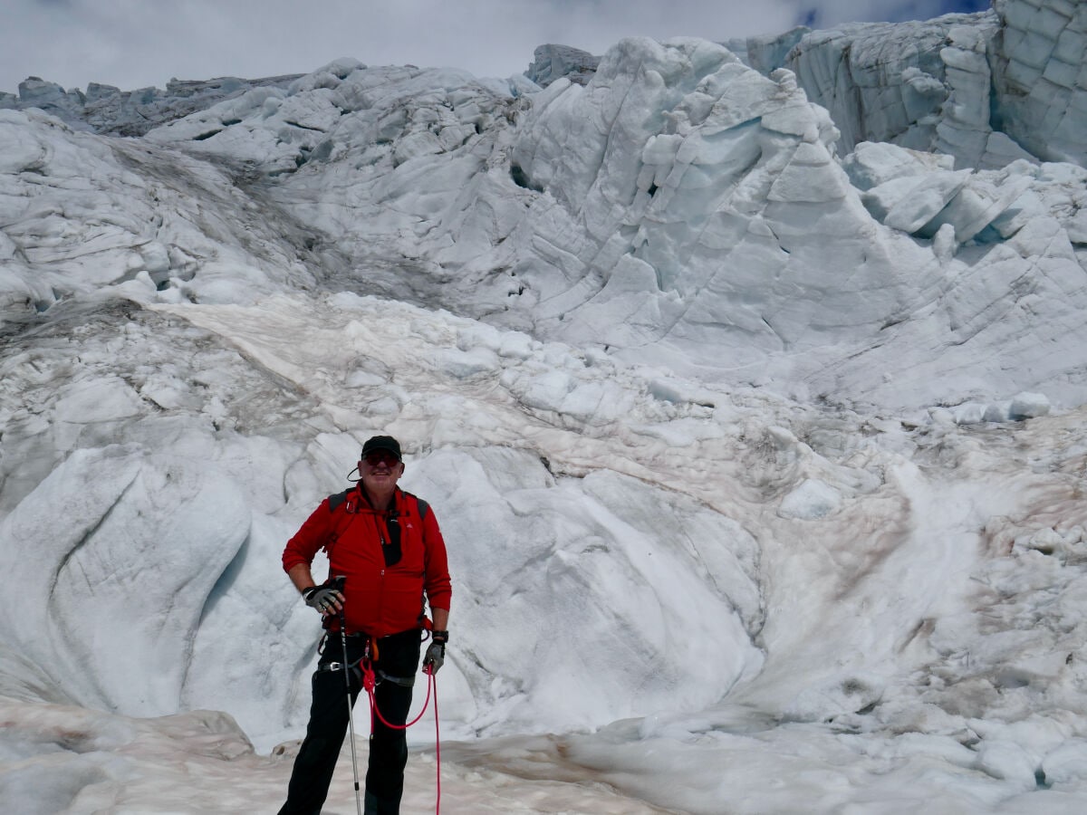 20km Eisstrom Aletschgletscher