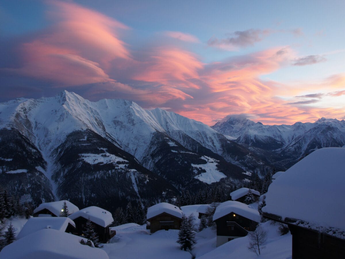 Abendstimmung vom Balkon