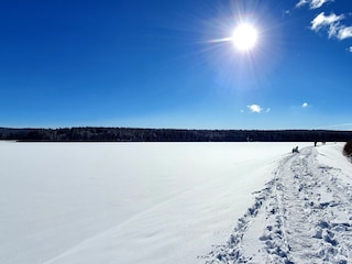 An der Talsperre Muldenberg