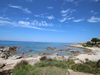 Kleiner Strand 50m vom Haus