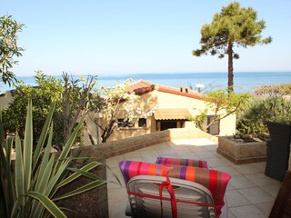 Terrasse mit Meerblick