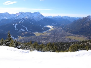 Blick vom Wank auf GaPa