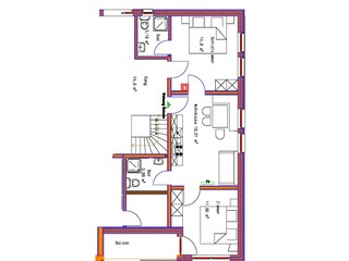 Appartamento per vacanze Schoppernau Pianta del piano 41