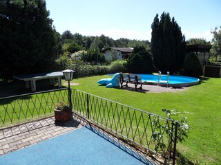 Blick von der Terrasse