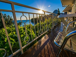 Balcony with seaview