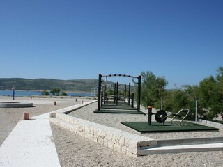 Sport und Fittness am Strand (1,5 km enfernt)