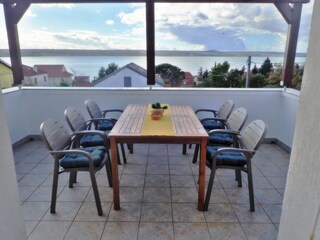 Terrasse mit Meerblick
