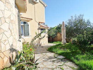 Garden around the house