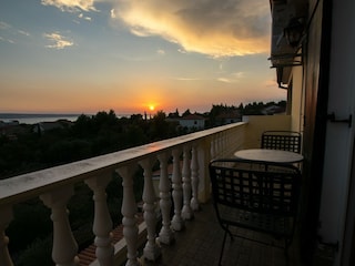 Balcony with seaview