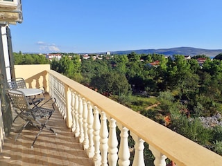 View from the balcony