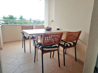 Balcony with seaview