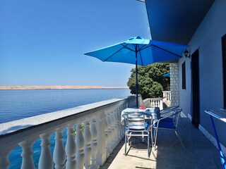 Balkon mit Meerblick