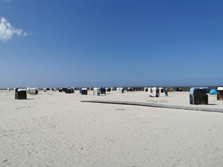 Strand in Harlesiel bei Carolinensiel