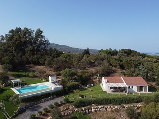 Villa Olbia Grabación al aire libre 3