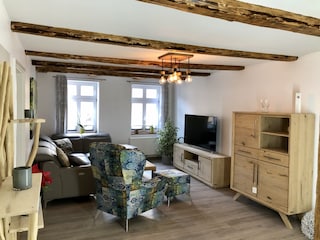 Fewo 3 Wohnzimmer Mountain apart Burgstr. 9 Wernigerode