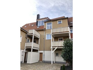 Mountain apart Innenhof Balkon