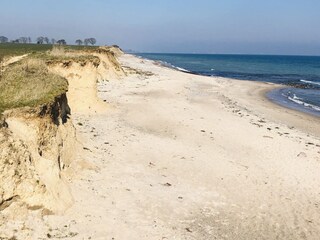 Naturstrand direkt vor der Tür