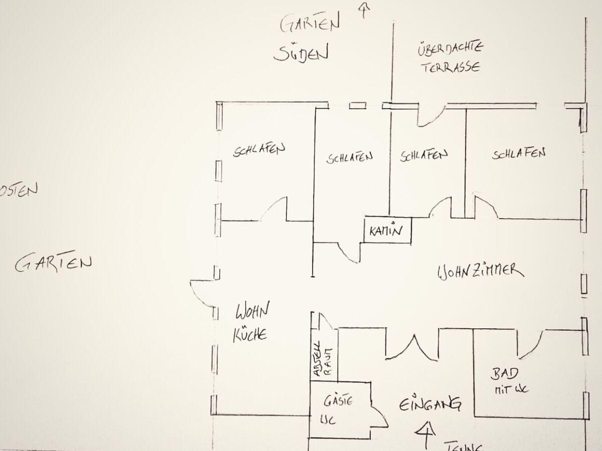 Grundriss Ferienwohnung