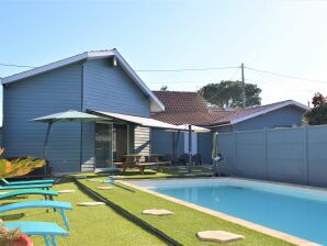 Holiday house Brandonnet-Residenz am Flussufer mit Pool - Arcachon - image1