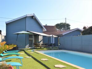 Holiday house Brandonnet-Residenz am Flussufer mit Pool - Arcachon - image1