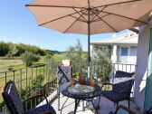 Balkon mit Meerblick