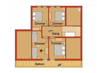 Casa per le vacanze Thierbach Pianta del piano 18