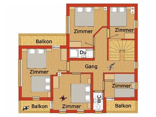 Casa per le vacanze Thierbach Pianta del piano 7