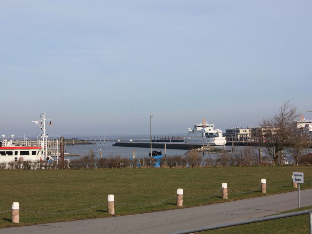 Blick auf den Hafen