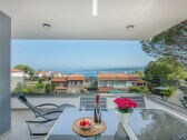 Balcony with a sea view