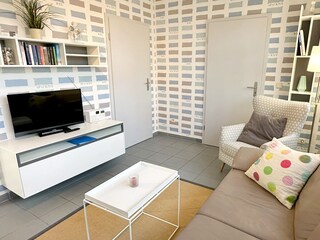 Flat-TV im Wohnbereich